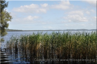 Looking out over the Broadwater