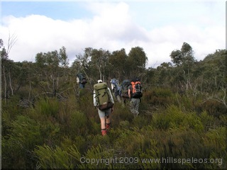 Walk to Jingles Pass - Ettrema Gorge