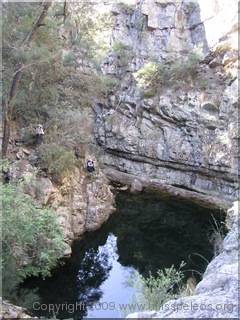 Climb up Myall Creek - Ettrema Gorge