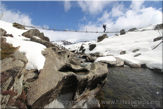 Bridge over Snowy River near Illawong Lodge