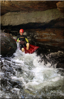 Li-loing down the Wollangambe River