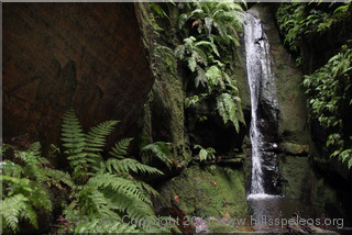 Waterfall of Moss Canyon