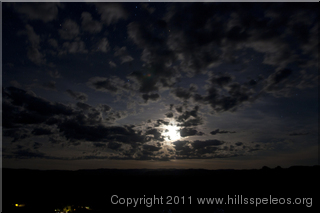 The Easter moon