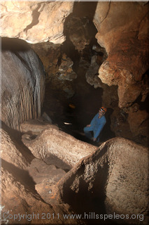 Rim Pools in Basin Cave