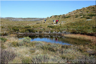 Between Cesjacks Hut and Jagungal