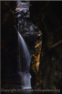 The chockstone abseil