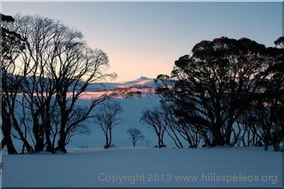 VIew from the loo at Mawson Hut