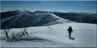 The Razorback towards Mt Feathertop