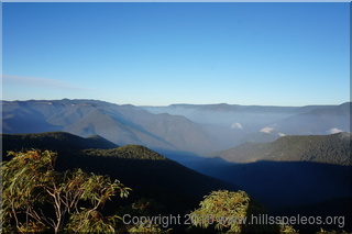 View from Splendour Rock looking to the south