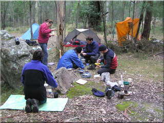 Breatkfast at Acacia Flat