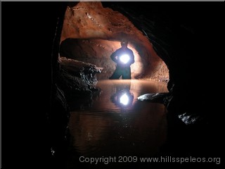 Rod in Wyanbene Cave