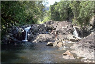 Lunch on the upper Kangaroo River