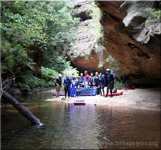 The wet mob in Du Faurs Creek